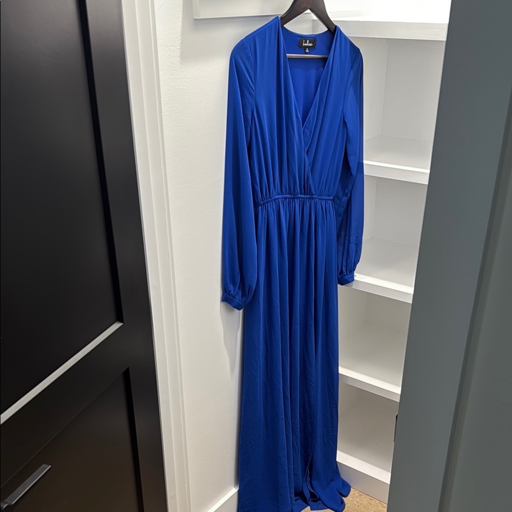 Lulu's Royal Blue Maxi Dress